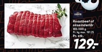 Bilka Ludvig roastbeef af okseinderlår tilbud