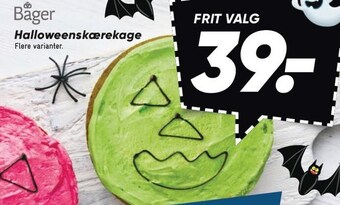 Bilka Halloweenskærekage tilbud