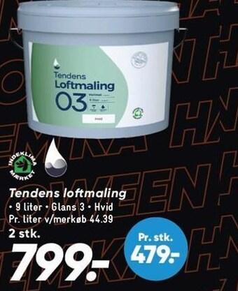 Bilka Tendens loftmaling tilbud