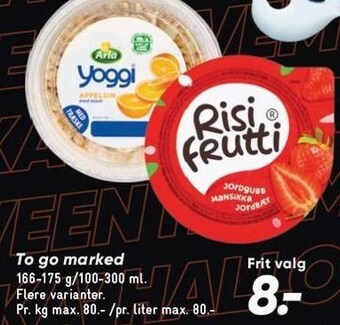 Bilka To go marked tilbud