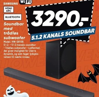 Bilka Soundbar med trådløs subwoofer tilbud