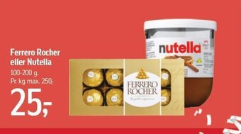 Føtex Ferrero Rocher eller Nutella tilbud