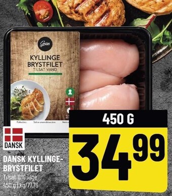 Løvbjerg Dansk kyllingebrystfilet tilbud