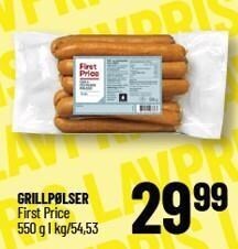 Løvbjerg Grillpølser tilbud
