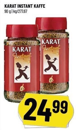 Løvbjerg Karat instant kaffe tilbud