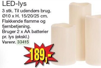 Harald Nyborg Led-lys tilbud