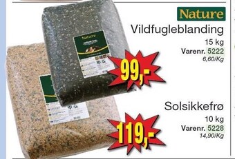 Harald Nyborg Nature vildfugleblanding eller solsikkefrø tilbud