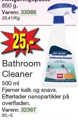 Harald Nyborg Bathroom cleaner tilbud