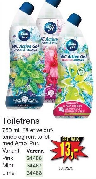 Harald Nyborg Toiletrens tilbud