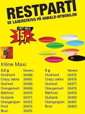 Harald Nyborg Inline maxi tilbud