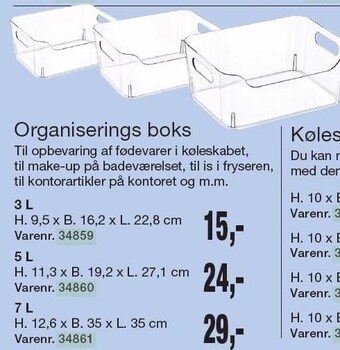 Harald Nyborg Organiserings boks tilbud