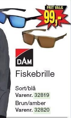 Harald Nyborg Dam fiskebrille tilbud
