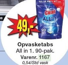 Harald Nyborg Opvasketabs tilbud