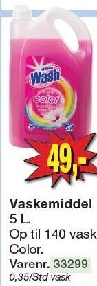 Harald Nyborg Vaskemiddel tilbud