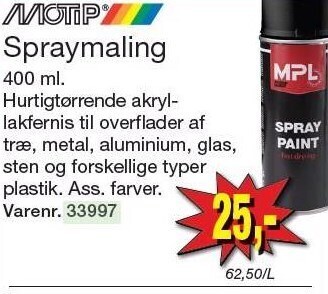 Harald Nyborg Spraymaling tilbud