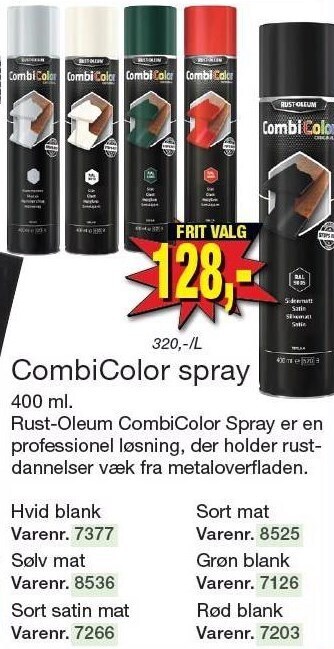 Harald Nyborg Combicolor spray tilbud