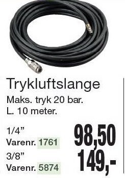 Harald Nyborg Trykluftslange tilbud