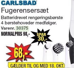 Harald Nyborg Carlsbad fugerensersæt tilbud