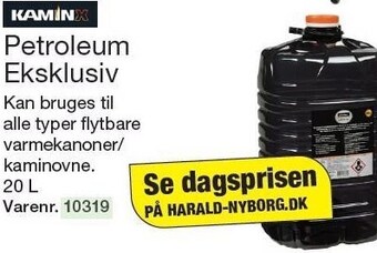 Harald Nyborg Kaminx petroleum eksklusiv tilbud