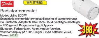 Harald Nyborg Radiatortermostat tilbud