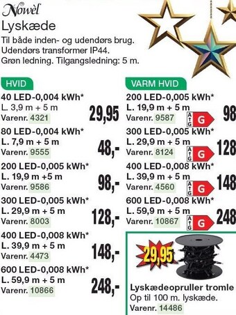 Harald Nyborg Nowel lyskæde tilbud