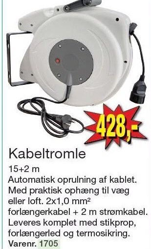 Harald Nyborg Kabeltromle tilbud