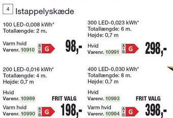 Harald Nyborg Istappelyskæde tilbud