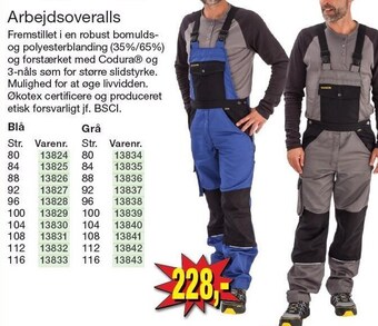 Harald Nyborg Arbejdsoveralls tilbud