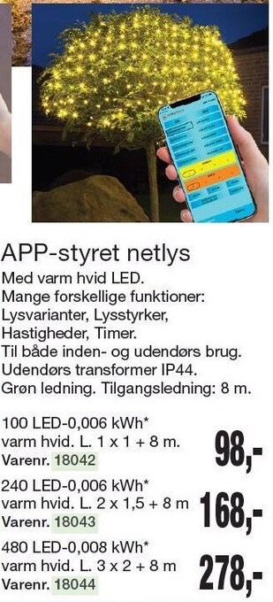 Harald Nyborg App-styret netlys tilbud