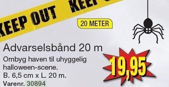 Advarselsbånd 20 m