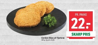 Cordon bleu af fjerkræ