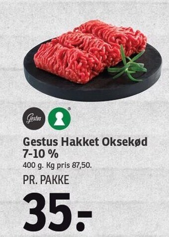 SPAR Gestus hakket oksekød 7-10% tilbud