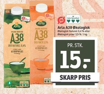 SPAR Arla a38 økologisk tilbud