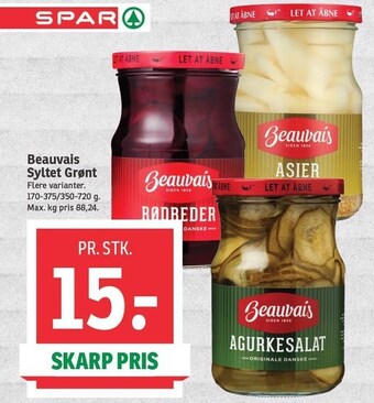 Beauvais syltet grønt