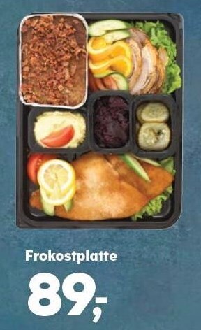 Kvickly Frokostplatte tilbud