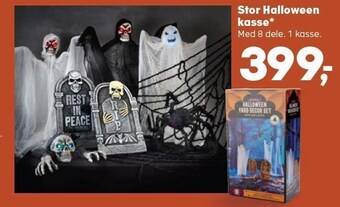 Kvickly Stor halloween kasse tilbud