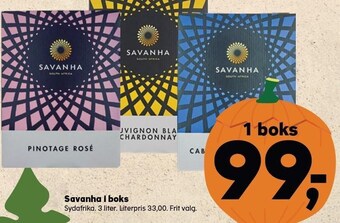 Kvickly Savanha i boks tilbud
