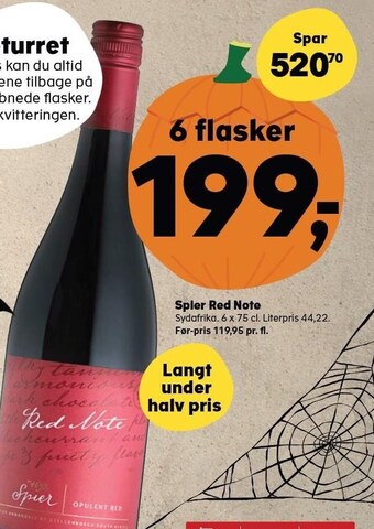 Spier red note