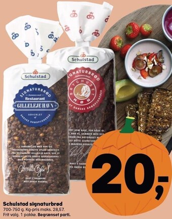 Kvickly Schulstad signaturbrød tilbud