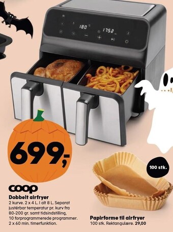 Kvickly Dobbelt airfryer tilbud