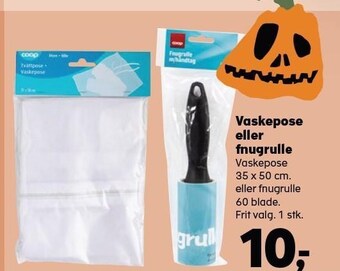 Kvickly Vaskepose eller fnugrulle tilbud