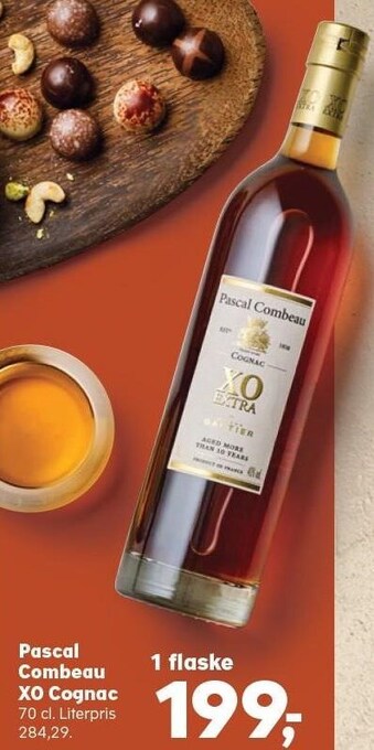 SuperBrugsen Pascal combeau xo cognac tilbud