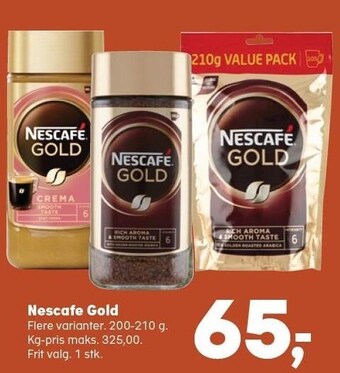 SuperBrugsen Nescafe gold tilbud