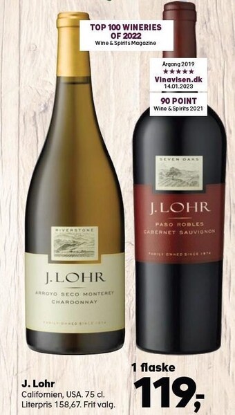 SuperBrugsen J. lohr 1 fl tilbud
