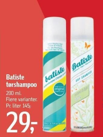 Føtex Batiste tershampoo tilbud