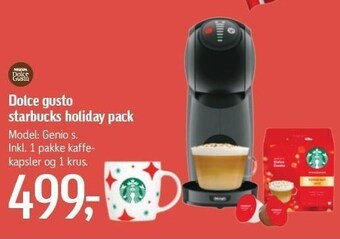 Føtex Dolce gusto starbucks holiday pack tilbud