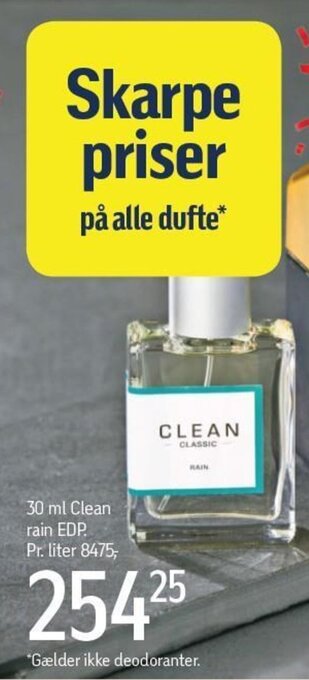 30 ml Clean rain EDP.