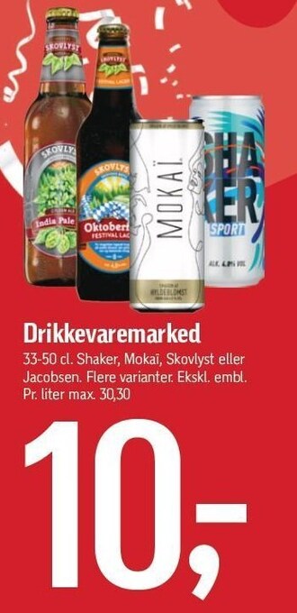 Føtex Drikkevaremarked tilbud