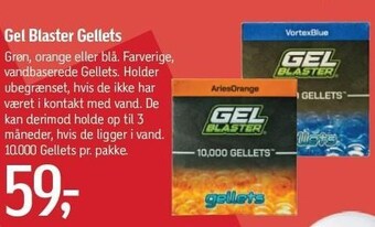 Gel blaster gellets