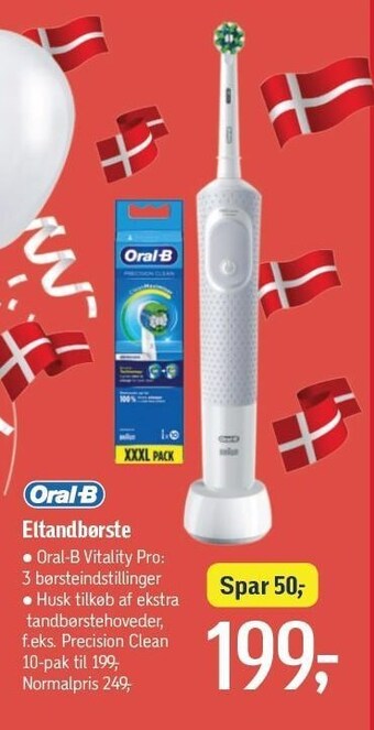 Føtex Oral-b eltandbørste tilbud